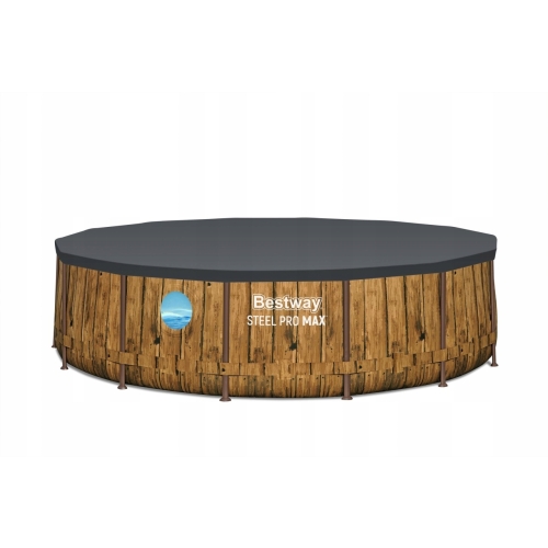 Bestway 561JM – basen stelażowy 427x107 cm z pompą i akcesoriami