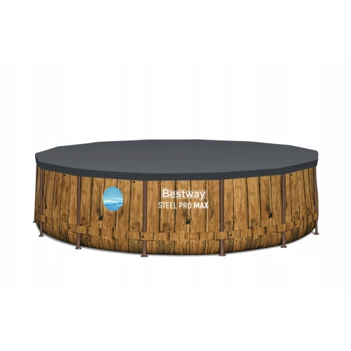 Bestway 561JM – basen stelażowy 427x107 cm z pompą i akcesoriami