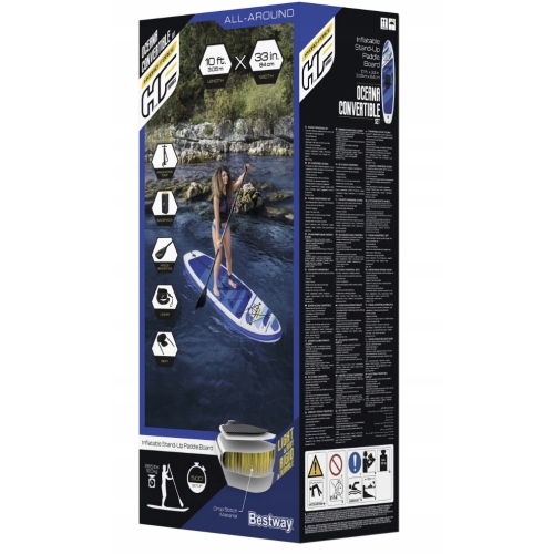 Deska SUP Bestway Hydro-Force OCEANAN 10 305x84x12 cm + Zestaw
