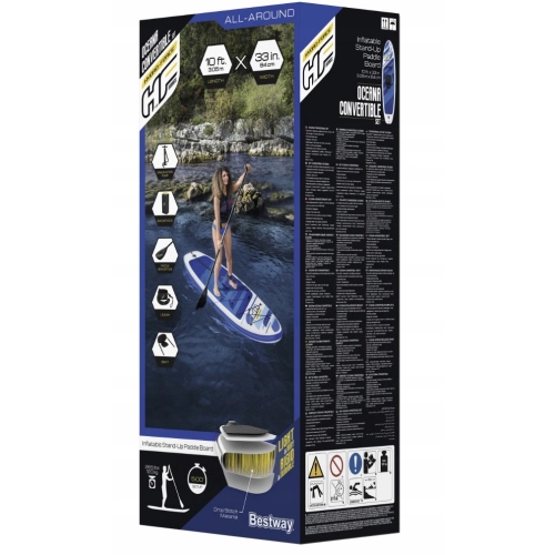 Deska SUP Bestway Hydro-Force OCEANAN 10 305x84x12 cm + Zestaw