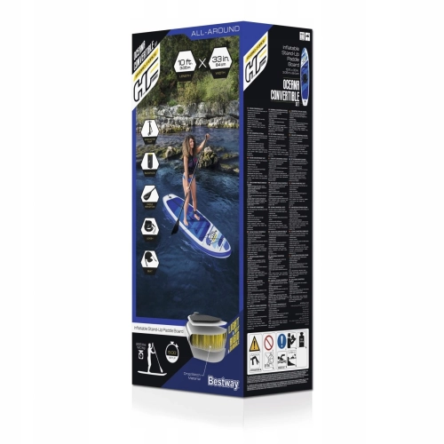 Deska SUP Bestway Hydro-Force OCEANAN 10 305x84x12 cm + Zestaw