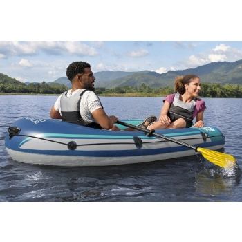Ponton TREK X2, 232 cm x 118 cm + Akcesoria BESTWAY 61153