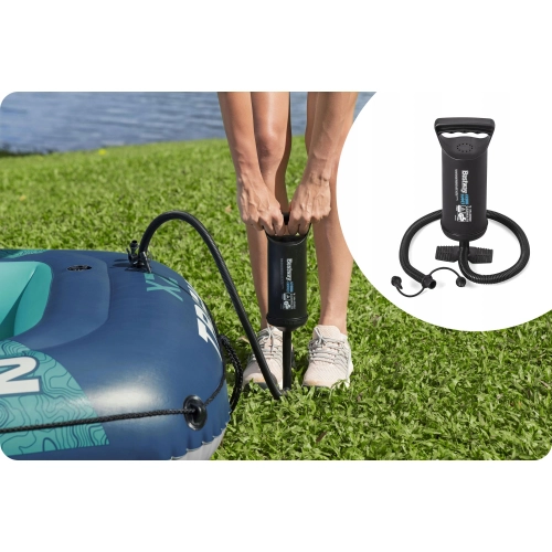 Ponton TREK X2, 232 cm x 118 cm + Akcesoria BESTWAY 61153