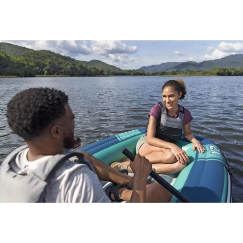 Ponton TREK X2, 232 cm x 118 cm + Akcesoria BESTWAY 61153