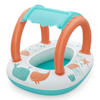 Dmuchany Ponton dla dzieci Comfort Plush UV 84 67 cm BESTWAY