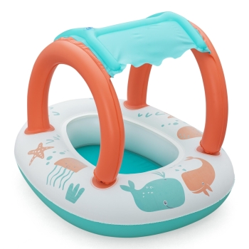 Dmuchany Ponton dla dzieci Comfort Plush UV 84 67 cm BESTWAY