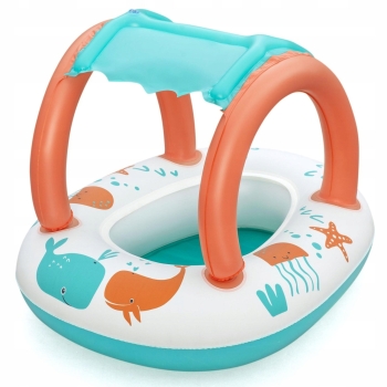 Dmuchany Ponton dla dzieci Comfort Plush UV 84 67 cm BESTWAY