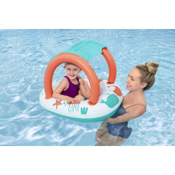 Dmuchany Ponton dla dzieci Comfort Plush UV 84 67 cm BESTWAY