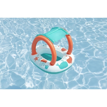 Dmuchany Ponton dla dzieci Comfort Plush UV 84 67 cm BESTWAY