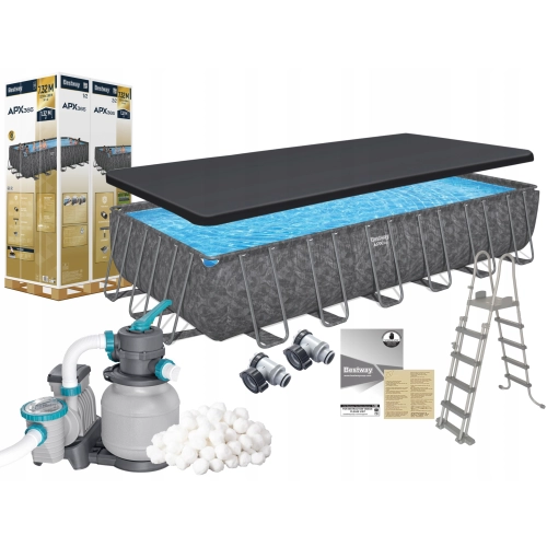 Basen Stelażowy 24FT 732x366x132cm APX 365 BESTWAY