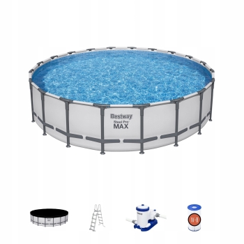 Basen Stelażowy 20FT 610x132 cm SteelPRO BESTWAY 561FM