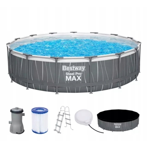 Basen Stelażowy 15FT 457x107 cm SteelPRO BESTWAY 561GD