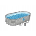 Basen stelażowy Power Steel Swim Vista 427x250x100 14x8FT BESTWAY 56714