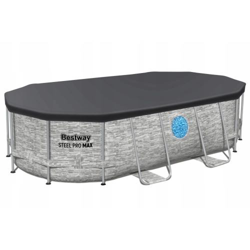 Basen stelażowy Power Steel Swim Vista 427x250x100 14x8FT BESTWAY 56714