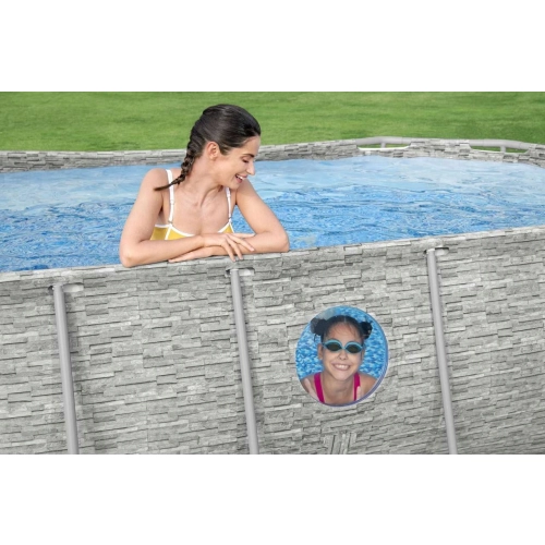 Basen stelażowy Power Steel Swim Vista 427x250x100 14x8FT BESTWAY 56714