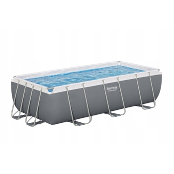 Basen stelażowy Power Steel 404x201x100 Ciemnoszary 13x6FT BESTWAY 56441
