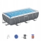 Basen stelażowy Power Steel 404x201x100 Ciemnoszary 13x6FT BESTWAY 56441