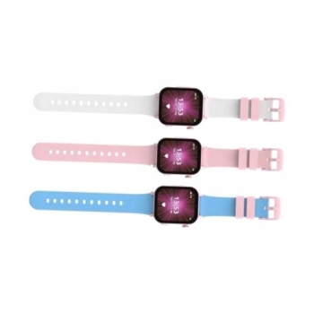 Kidiz Plus Inteligentny zegarek dla dzieci Różowy smartwatch