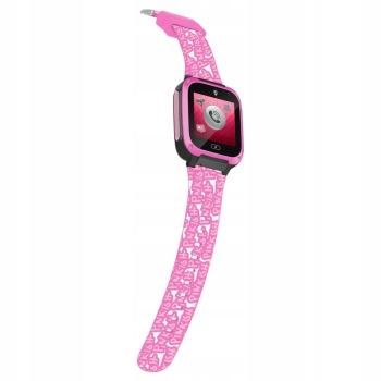 Kidiz Fiber różowy smartwatch dla dziecka inteligentny zegarek
