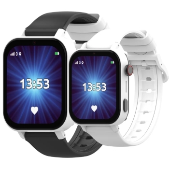 Smartwatch dla dziecka Kidiz Chat 2.1 czarny inteligentny zegarek