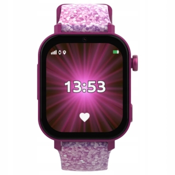 Smartwatch dla dziecka Kidiz Chat 2.1 różowy komunia