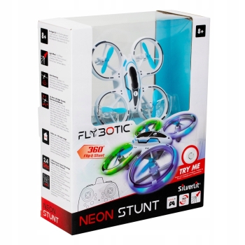 DRON Neon Stun zdalnie sterowany z oświetleniem LED