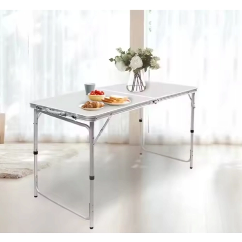 Zestaw Turystyczny Stolik Składany Kempingowy 4 Krzesła Szary