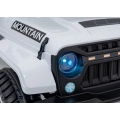 Pojazd Jeep Off Road MOUNTAIN na Akumulator Biały