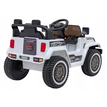 Pojazd Jeep Off Road MOUNTAIN na Akumulator Biały