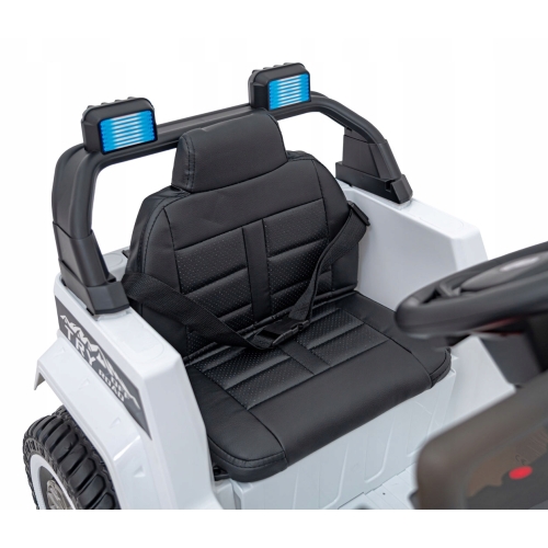 Pojazd Jeep Off Road MOUNTAIN na Akumulator Biały