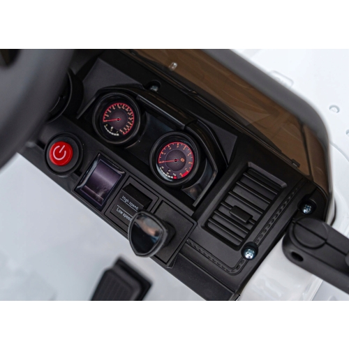 Pojazd Jeep Off Road MOUNTAIN na Akumulator Biały