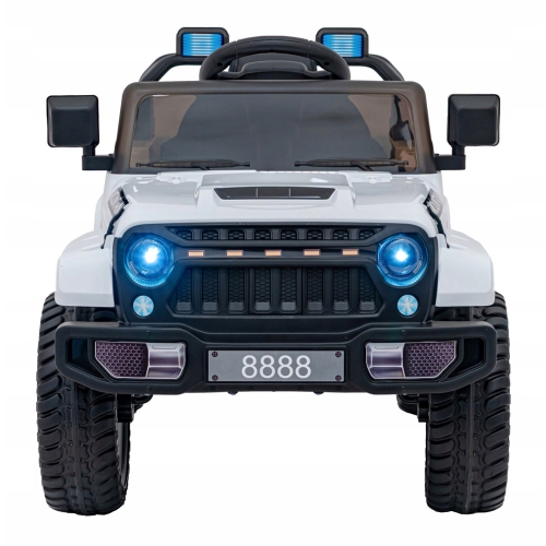 Pojazd Jeep Off Road MOUNTAIN na Akumulator Biały