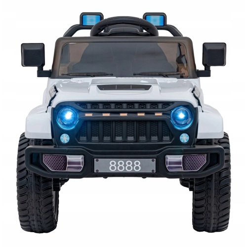 Pojazd Jeep Off Road MOUNTAIN na Akumulator Biały