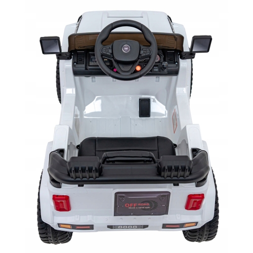 Pojazd Jeep Off Road MOUNTAIN na Akumulator Biały