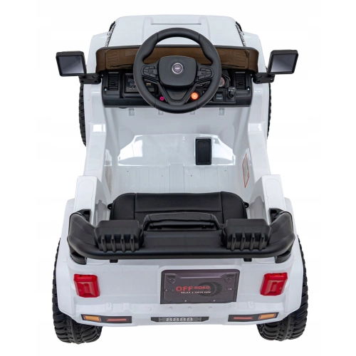 Pojazd Jeep Off Road MOUNTAIN na Akumulator Biały