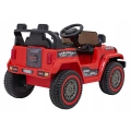 Pojazd Jeep Off Road MOUNTAIN Auto Autko na Akumulator Czerwony
