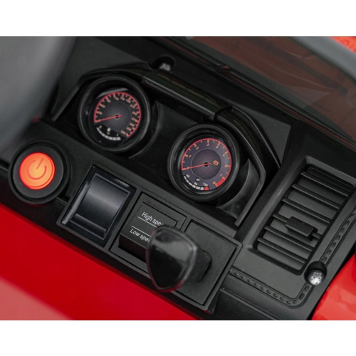 Pojazd Jeep Off Road MOUNTAIN Auto Autko na Akumulator Czerwony
