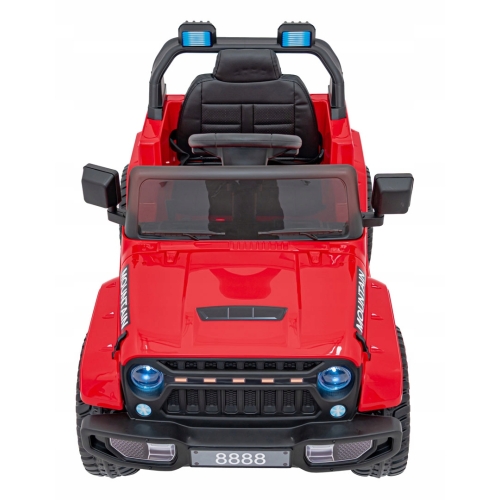 Pojazd Jeep Off Road MOUNTAIN Auto Autko na Akumulator Czerwony