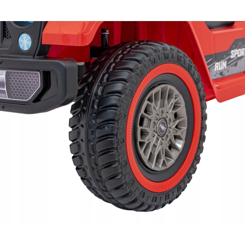 Pojazd Jeep Off Road MOUNTAIN Auto Autko na Akumulator Czerwony