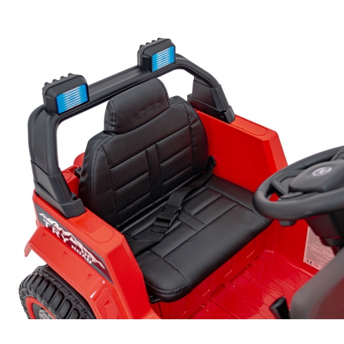 Pojazd Jeep Off Road MOUNTAIN Auto Autko na Akumulator Czerwony