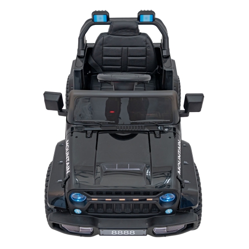 Pojazd Jeep Off Road MOUNTAIN Auto na Akumulator Czarny