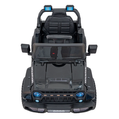 Pojazd Jeep Off Road MOUNTAIN Auto na Akumulator Czarny