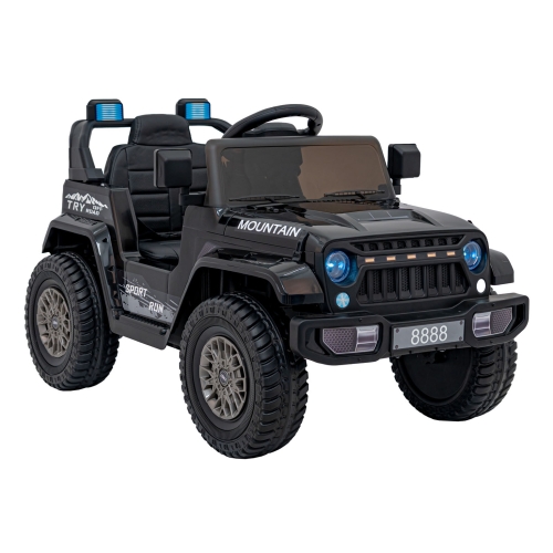 Pojazd Jeep Off Road MOUNTAIN Auto na Akumulator Czarny