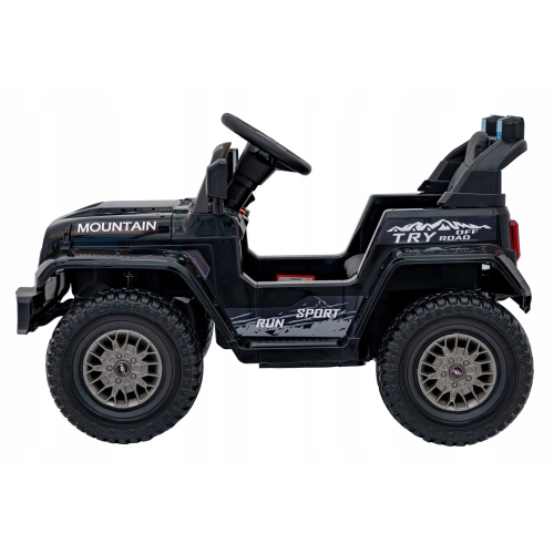 Pojazd Jeep Off Road MOUNTAIN Auto na Akumulator Czarny