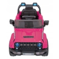 Pojazd Jeep Off Road MOUNTAIN na Akumualtor Różowy dla dziewczynki