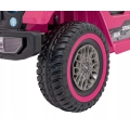 Pojazd Jeep Off Road MOUNTAIN na Akumualtor Różowy dla dziewczynki