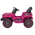 Pojazd Jeep Off Road MOUNTAIN na Akumualtor Różowy dla dziewczynki