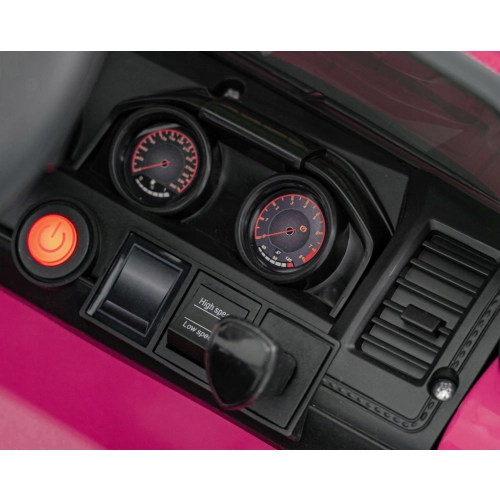 Pojazd Jeep Off Road MOUNTAIN na Akumualtor Różowy dla dziewczynki