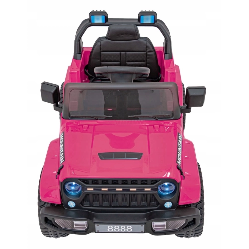Pojazd Jeep Off Road MOUNTAIN na Akumualtor Różowy dla dziewczynki
