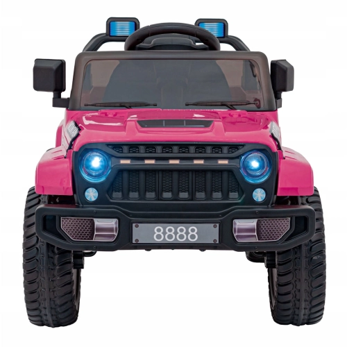 Pojazd Jeep Off Road MOUNTAIN na Akumualtor Różowy dla dziewczynki